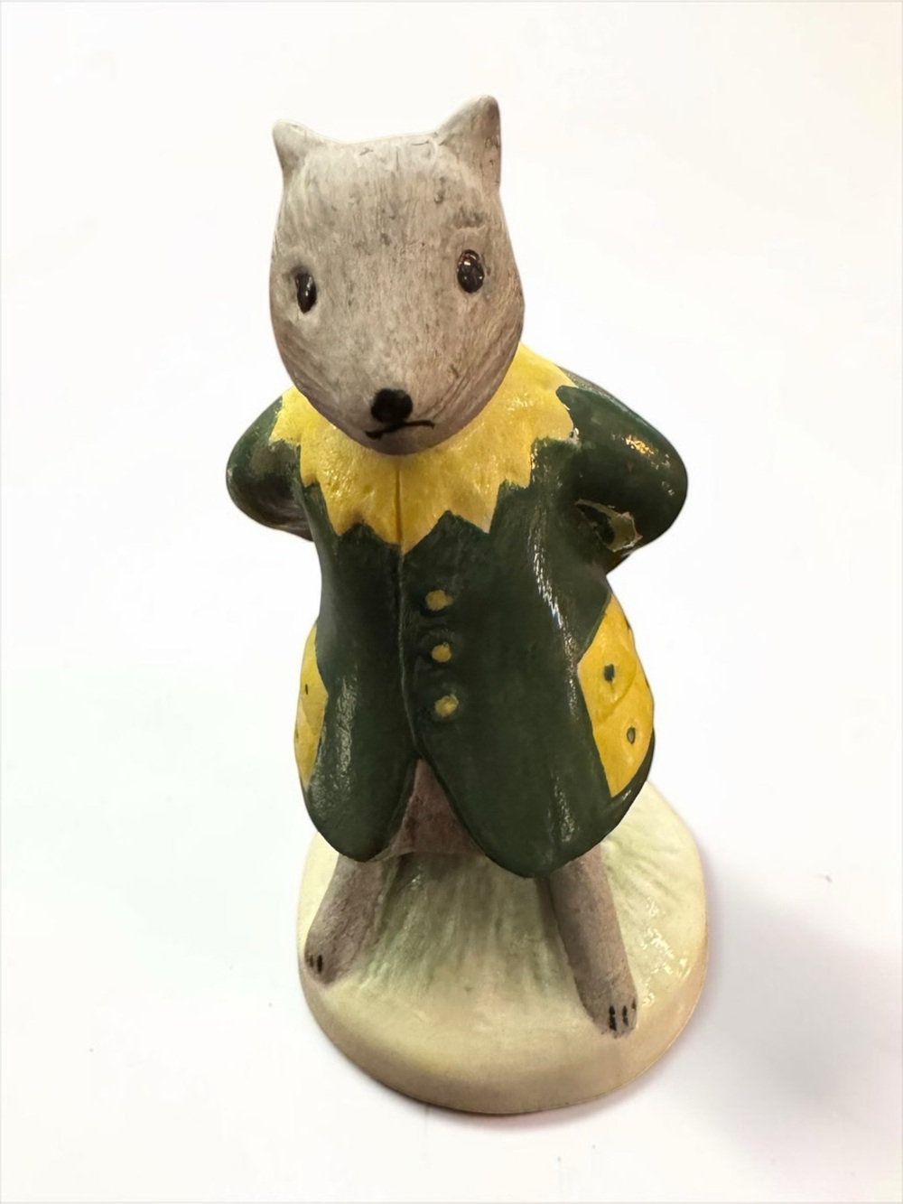 Vintage Coalport Little Grey Rabbit "Water Rat" Figurine 1980 Margaret Tempest